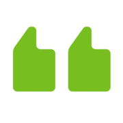 2 Quotes Dark Green