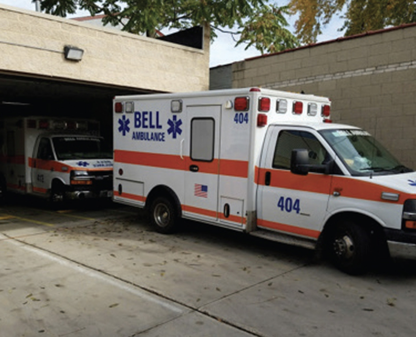 Fleet Of Ambulances